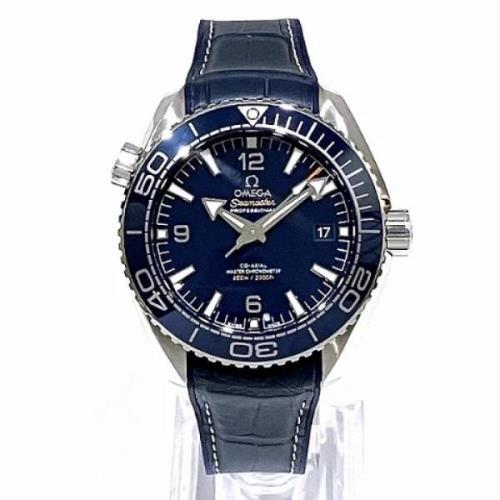 Pre-owned Metal watches Omega Vintage , Blue , Dames