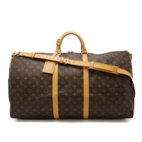 Pre-owned Canvas louis-vuitton-bags Louis Vuitton Vintage , Brown , Da...