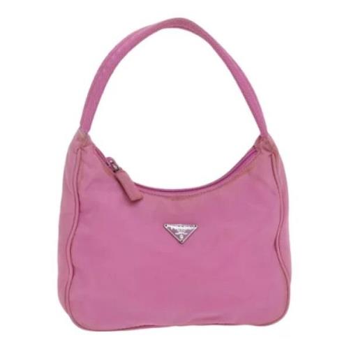 Pre-owned Nylon handbags Prada Vintage , Pink , Dames