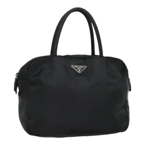 Pre-owned Nylon handbags Prada Vintage , Black , Dames