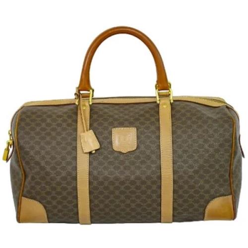 Pre-owned Canvas celine-bags Celine Vintage , Brown , Dames