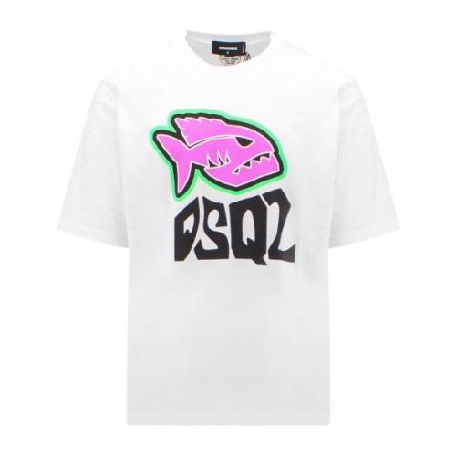 T-Shirts Dsquared2 , White , Heren