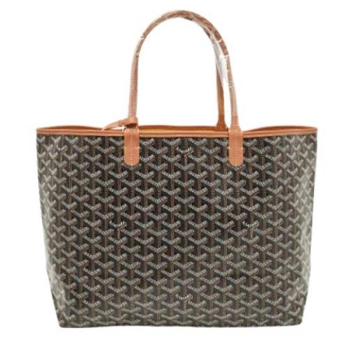 Pre-owned Canvas handbags Goyard Vintage , Brown , Dames