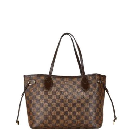 Pre-owned Canvas louis-vuitton-bags Louis Vuitton Vintage , Brown , Da...