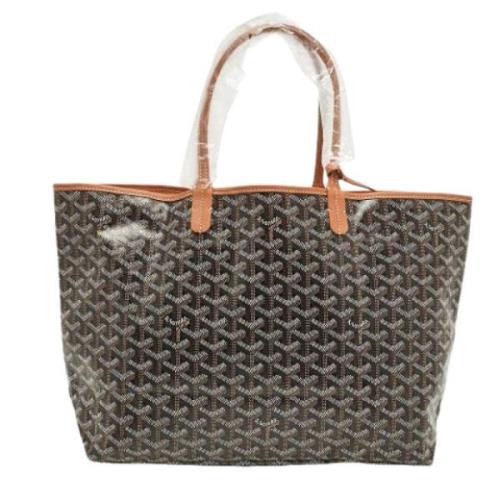 Pre-owned Leather totes Goyard Vintage , Brown , Dames