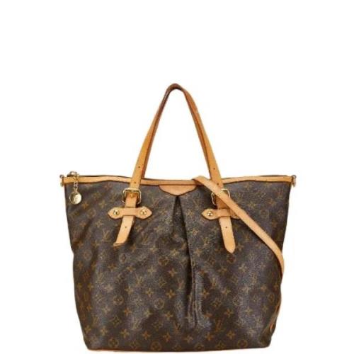 Pre-owned Canvas louis-vuitton-bags Louis Vuitton Vintage , Brown , Da...