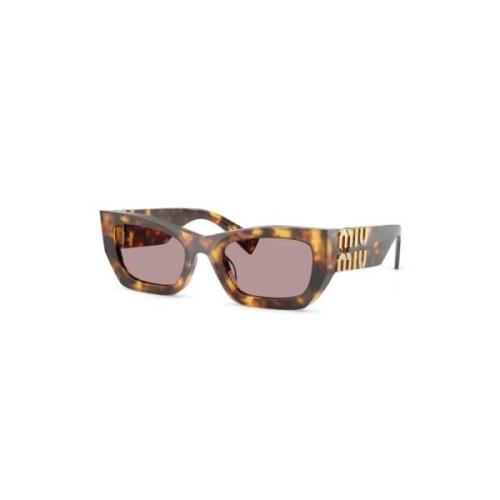 MU 09Ws 14L20I Sunglasses Miu Miu , Brown , Dames