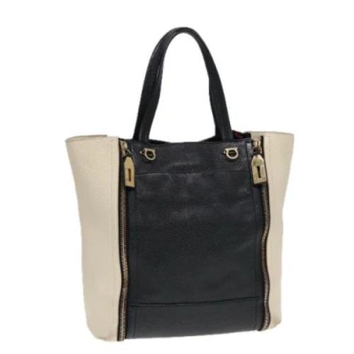 Pre-owned Leather handbags Salvatore Ferragamo Pre-owned , Black , Dam...