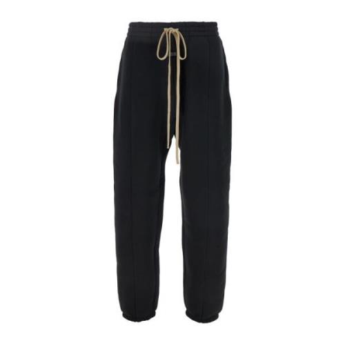 Zwarte Sweatpant Broek Fear Of God , Black , Heren