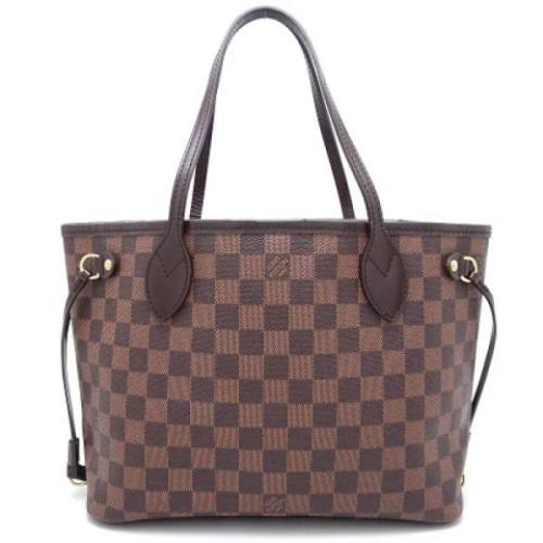 Pre-owned Canvas louis-vuitton-bags Louis Vuitton Vintage , Brown , Da...