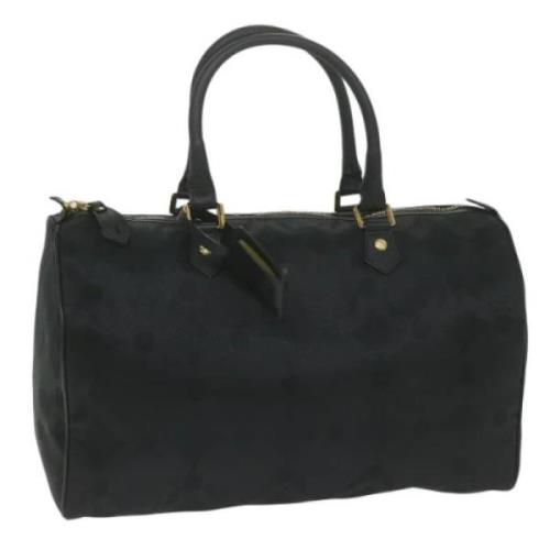 Pre-owned Canvas handbags Versace Pre-owned , Black , Dames