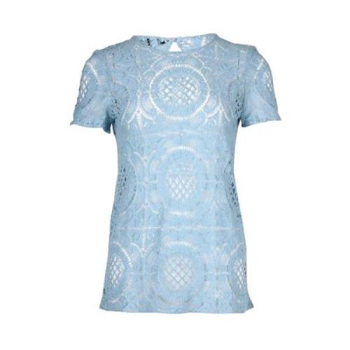 Pre-owned Cotton tops Burberry Vintage , Blue , Dames