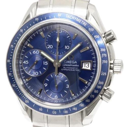 Pre-owned Metal watches Omega Vintage , Blue , Heren