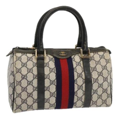 Pre-owned Canvas gucci-bags Gucci Vintage , Beige , Dames