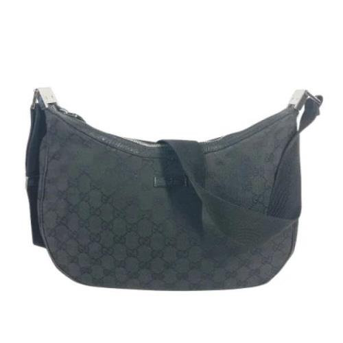 Pre-owned Canvas gucci-bags Gucci Vintage , Black , Dames