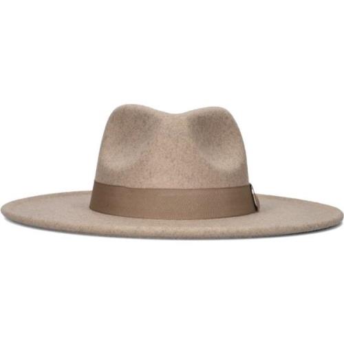 Elegante Taupe Hoed voor Vrouwen Notre-v , Beige , Dames