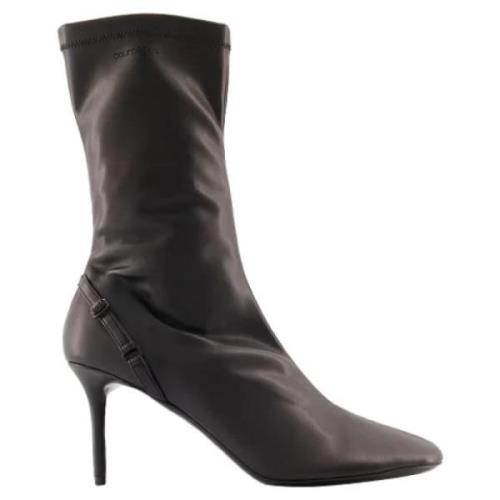 Plastic boots Courrèges , Black , Dames