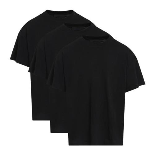 Zwarte Tee Pak voor Mannen Fear Of God , Black , Heren