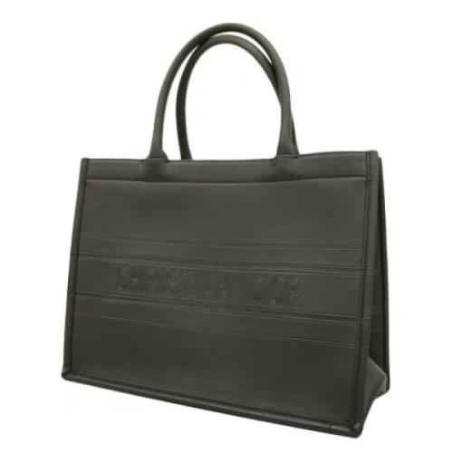 Pre-owned Leather dior-bags Dior Vintage , Black , Dames