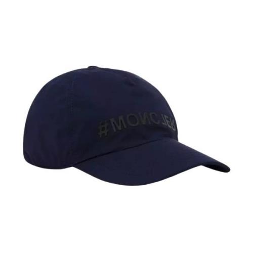 Marine Logo Pet met Klep Moncler , Blue , Heren