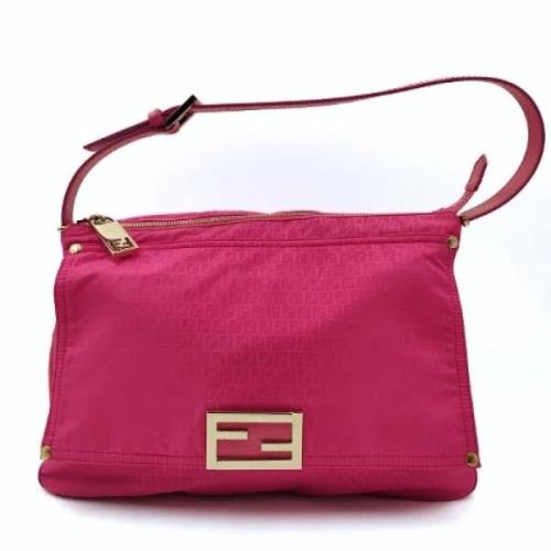 Pre-owned Leather fendi-bags Fendi Vintage , Pink , Dames