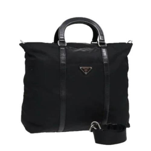 Pre-owned Nylon prada-bags Prada Vintage , Black , Dames