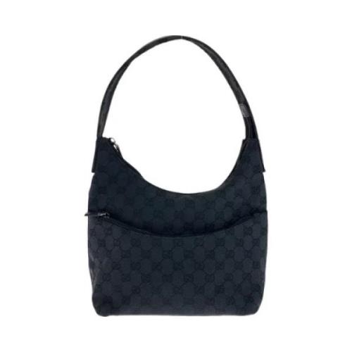 Pre-owned Canvas gucci-bags Gucci Vintage , Black , Dames