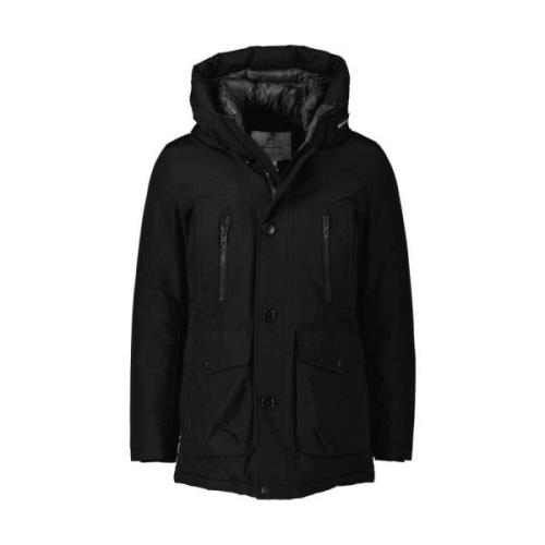 Gewatteerde Jas Woolrich , Black , Heren