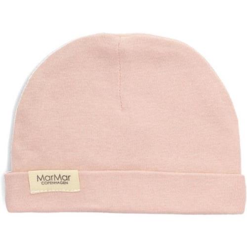 Roze Katoen Beanie Aiko MarMar Copenhagen , Pink , Unisex