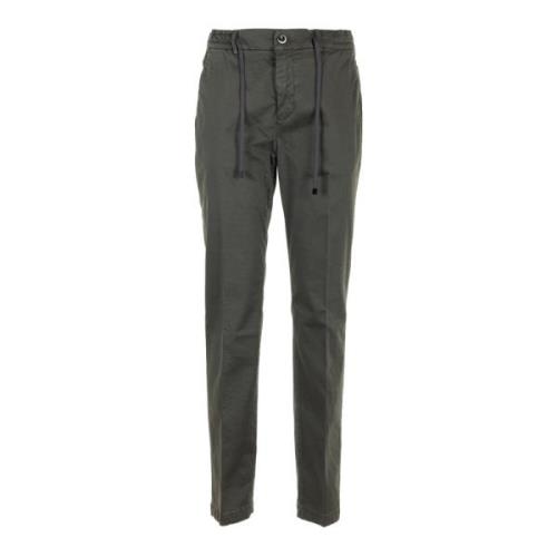 Slim Fit Antraciet Broek Cruna , Gray , Heren