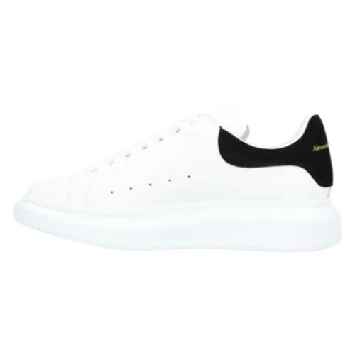 Leather sneakers Alexander McQueen , White , Heren