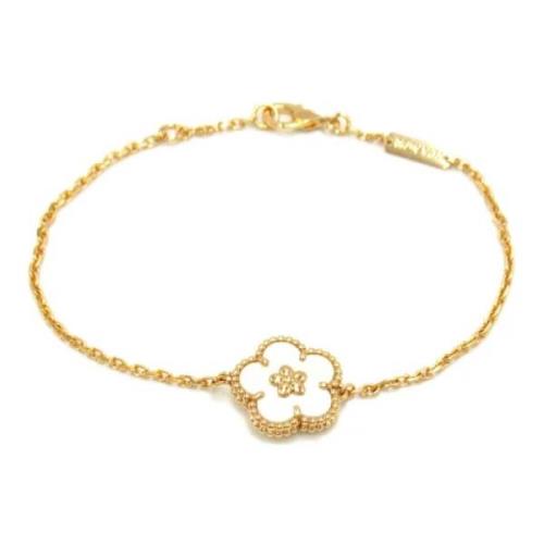 Pre-owned Metal bracelets Van Cleef & Arpels Pre-owned , Yellow , Dame...