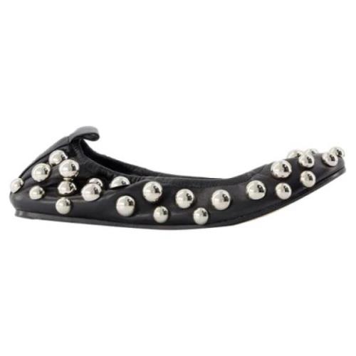 Leather flats Isabel Marant , Black , Dames