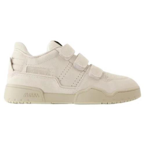 Leather sneakers Isabel Marant , Orange , Dames