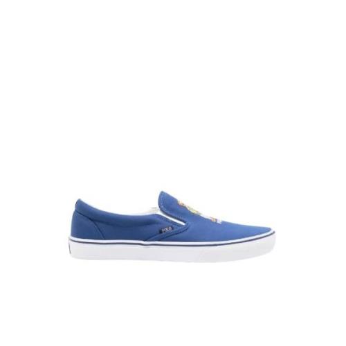 Blauwe instap sneakers Keaton Ralph Lauren , Blue , Heren