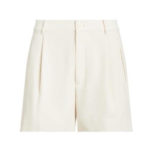 Korte Zomer Shorts Ralph Lauren , Beige , Dames