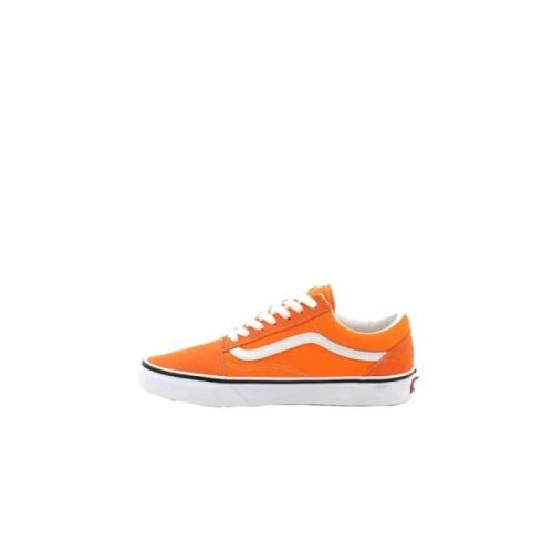 Old School Lage Sneakers Vans , Orange , Heren