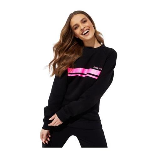 Zwart Logo Sweatshirt Balmain , Black , Dames