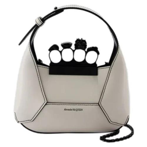 Leather handbags Alexander McQueen , White , Dames