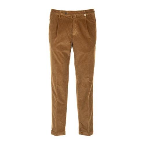 Bruine Casual Broek Myths , Brown , Heren