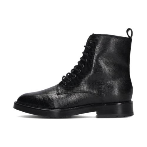 Zwarte Veterschoenen voor Vrouwen Notre-v , Black , Dames