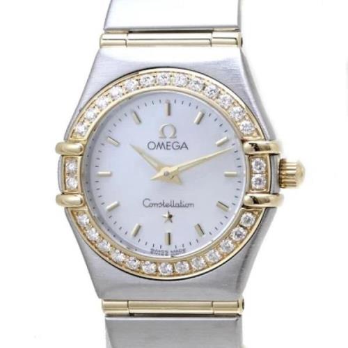 Pre-owned Metal watches Omega Vintage , White , Dames