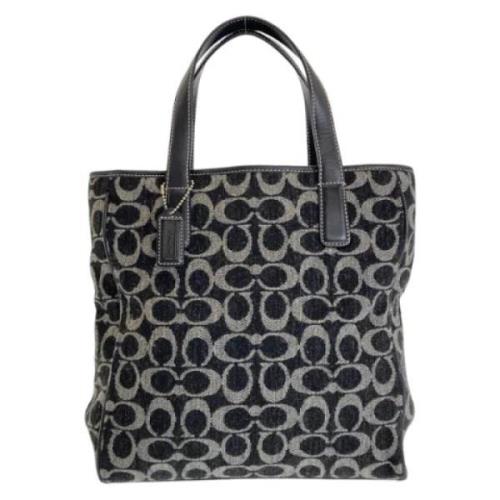 Pre-owned Canvas handbags Coach Pre-owned , Black , Dames