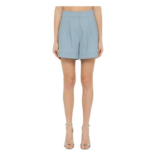 Korte shorts voor een trendy look Federica Tosi , Blue , Dames