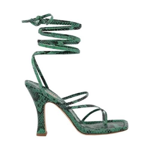 Vetersluiting Hoge Hak Sandalen Mirta Paris Texas , Green , Dames