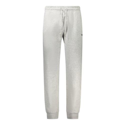 Sportieve Grijze Herenbroek met Elastische Taille Fila , Gray , Heren