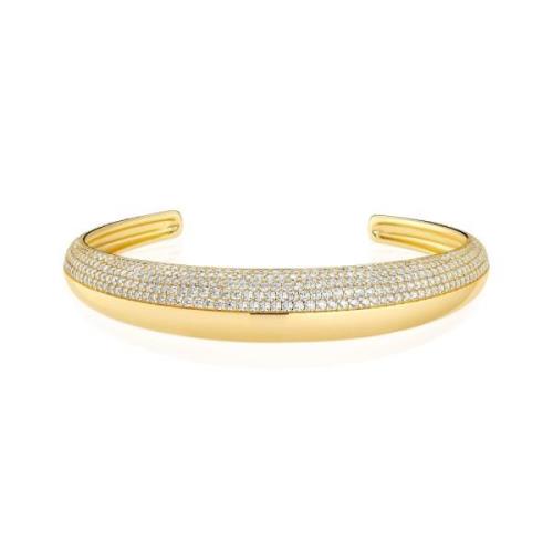 Verguld zilveren armband met witte zirkonia Sif Jakobs Jewellery , Yel...