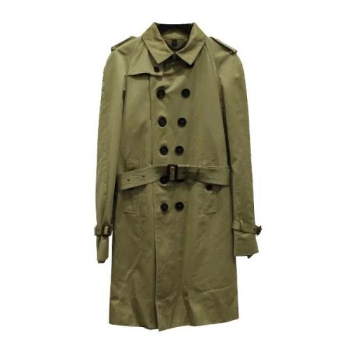 Pre-owned Cotton outerwear Burberry Vintage , Beige , Heren