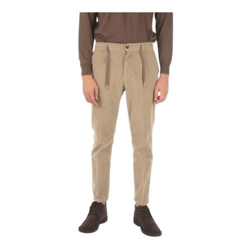 Regular Fit Jeans Corduroy Chinos Broek Cruna , Beige , Heren