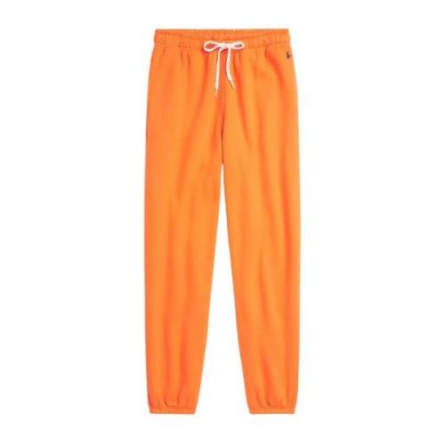 Oranje sweatpants met logo Ralph Lauren , Orange , Dames